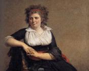 Portrait of the Marquise d'Orvilliers - 雅克-路易·大卫